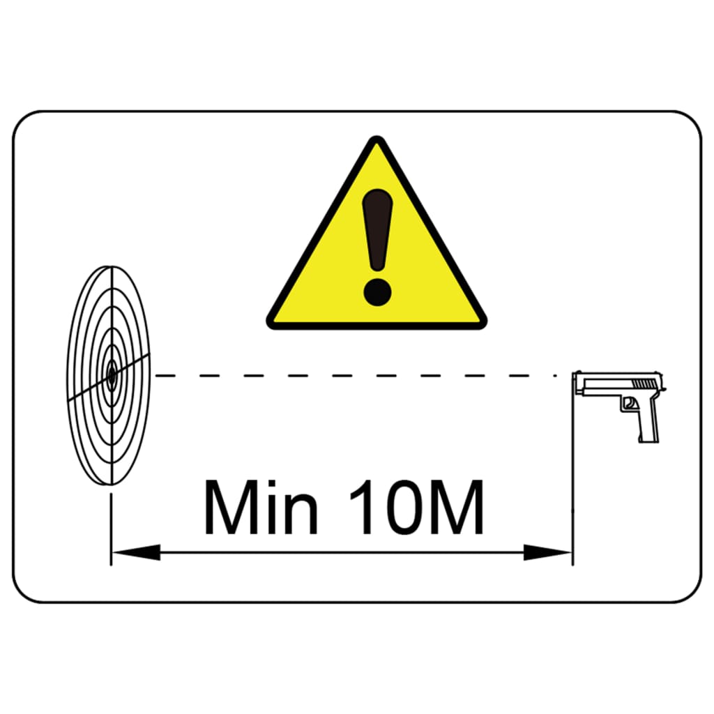 NNEVL Auto Reset Spinner Shooting Target with 4 + 1 Targets